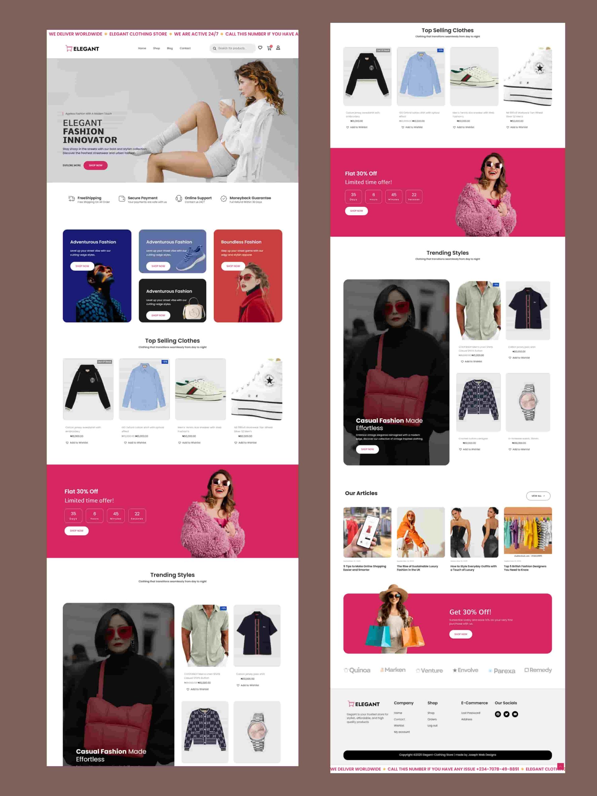 E-Commerce Website